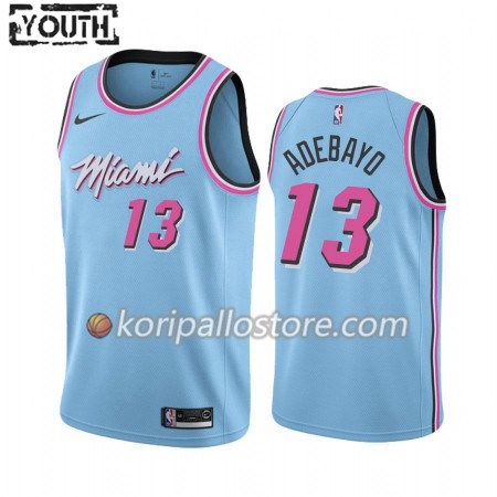 Miami Heat Bam Adebayo 13 Nike 2019-2020 City Edition Lasten Pelipaidat Swingman